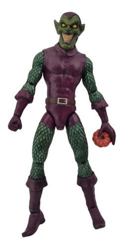 Duende Verde Green Goblin Con Detalle Marvel Select Spiderma