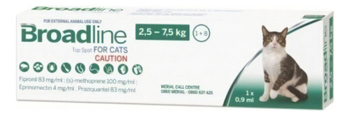 Broadline Pipeta Gato 0,6 A 2,5 Kg