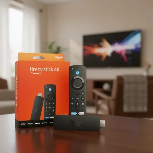 Fire TV Stick 4K Ultra HD Com Alexa, wi-fi 6 | MercadoLivre
