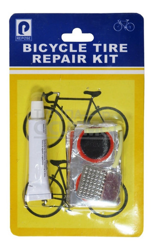 Kit Reparación Pinchaduras Bicicleta (parches + Solución)