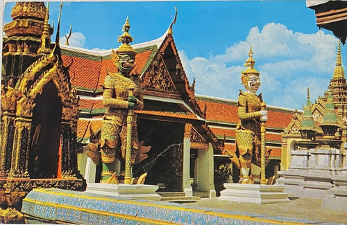 Antigua Postal Templo Bangkok P02/ 18