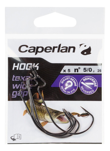Anzol Para Pesca Texan Wide Gap Caperlan