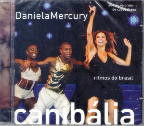Cd Daniela Mercury - Canibália - Ritmo Do Bresil - Original