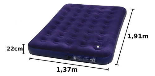 Kit Barraca Camping Iglu 2 P+ Colchão Inflável Casal + Lona