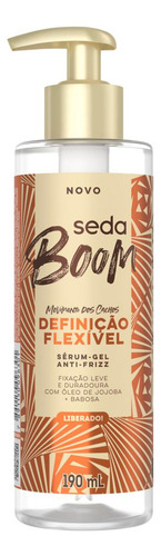 Kit Seda Boom Shampoo 250ml + Cond 250ml + Creme 1kg + Sérum