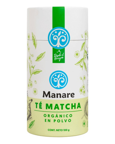 Manare - Té De Matcha Orgánico 100g