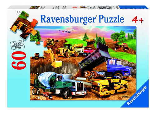 Ravensburger Construction Crowd - Rompecabezas De 60 Piezas