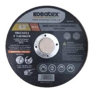 Discos De Corte Metal 4.5 Ultrafino(41/2x3/64x7/8)kobatex