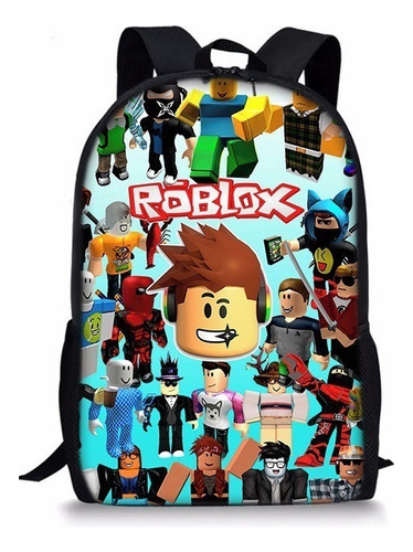 Juego De Mochila Roblox 3d Para Estudiantes