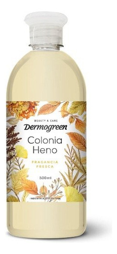 Colonia Heno Dermogreen Fragancia Fresca Adulto X500ml