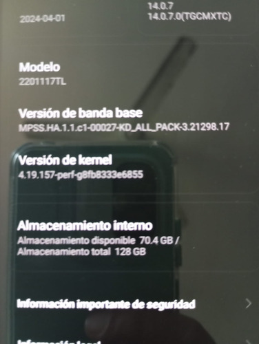 Celular Smartphone Xiaomi Redmi Note 11 4gb Ram Y 128 Gb Interna (Usado)