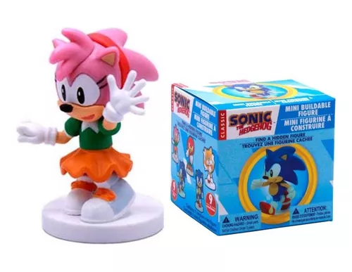 Boneco Pelúcia Sonic Amy Rose 35 Cm Unisex Antialergico