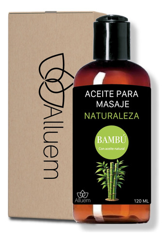 Aceite Para Masajes De Bambú 100% Puro Orgánico