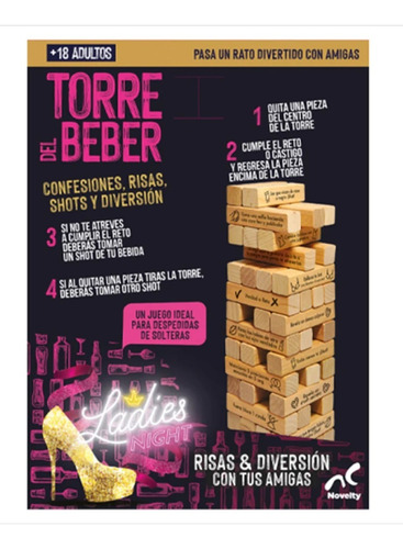 Juego D Mesa Ladies Night Para Despedida De Soltera Original