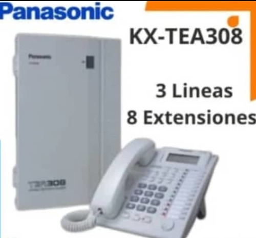 Central Telefónica Panasonic Kx-tea308  