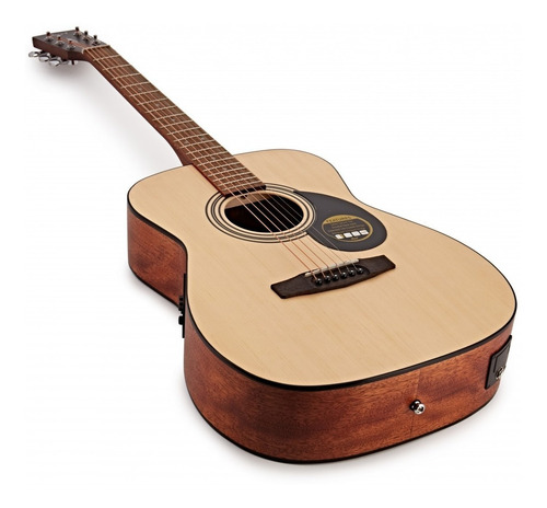 Imagen 2 de 9 de Guitarra Electroacústica Cort Af510e Open Pore Con Funda