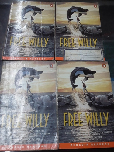 Free Willy - Penguin Readers Level 2 Lote X 3 Libros 