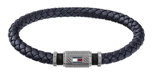 Imagen 2 de 3 de Pulsera Tommy Hilfiger Caballero Color Negro 2790083 - S007