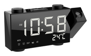 Radio Reloj Despertador Con Proyección Digital