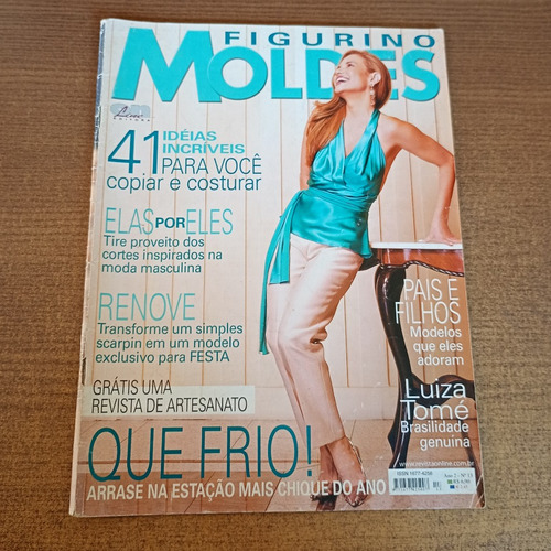 Revista Figurino Moldes No 12 (sem A Folha De Molde) (Usado)