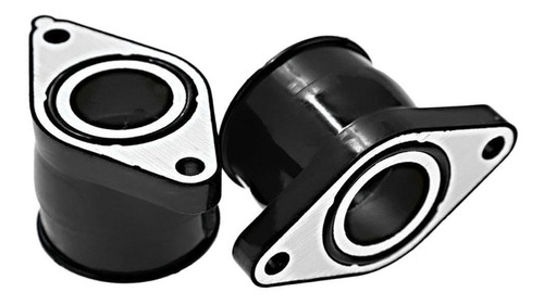 2pcs / Colector De Admisión De Carburador Para Tt350 86-87