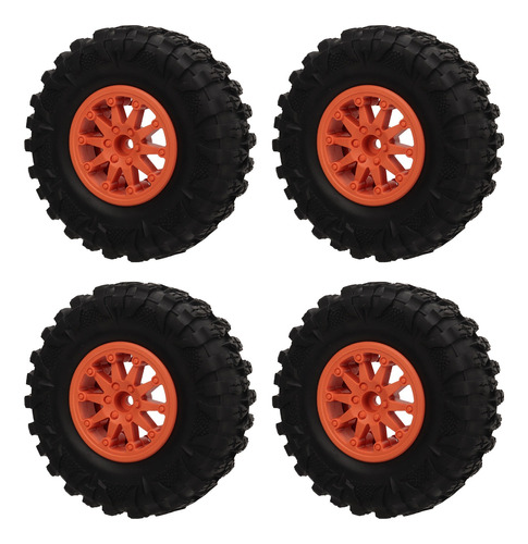 Neumáticos Sobre Orugas Rc 2.2 Pulgadas Para Traxxas Naranja