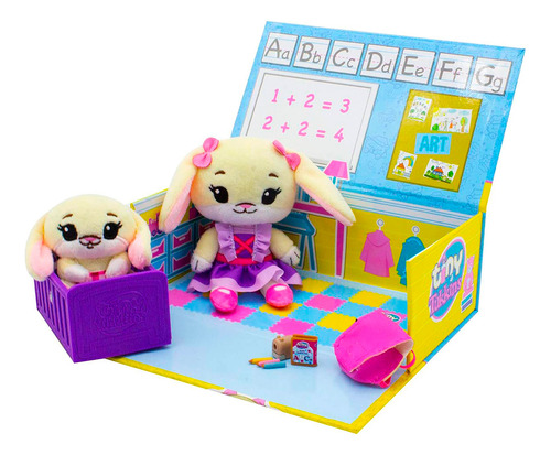 Set Salon De Clases Conejito Tiny Tukkins Peluche Ternurines