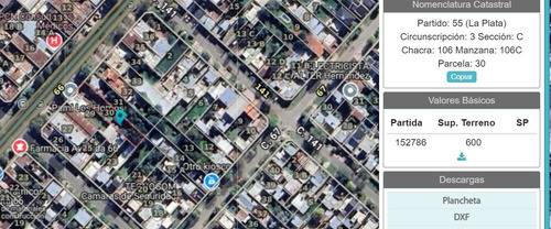 Terreno En Venta - 600mts2 - Los Hornos, La Plata