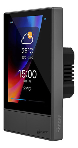 Interruptor Inteligente Wifi Sonoff Nspanel Us 4x2 Touch Compativel Alexa Google Home