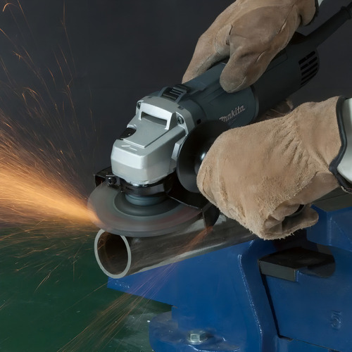 Furadeira de impacto Makita Combo + Esmerilhadeira angular MTK0003g