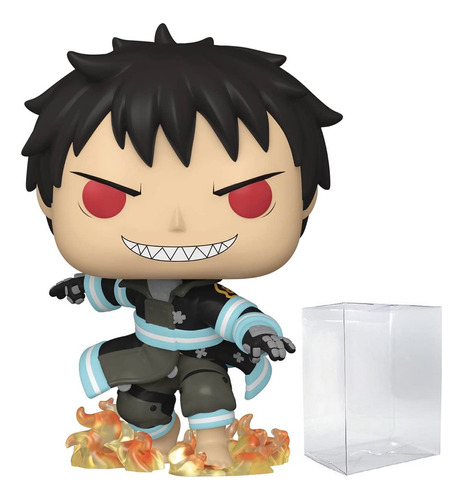 Pop Fire Force - Figura De Vinilo Shinra Con Fire Funko (inc