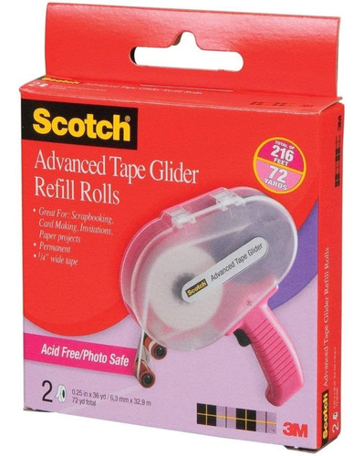 Scotch Brand 085-raf Scotch Advanced Tape Glider - Recambio 
