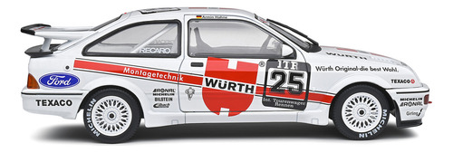 Miniatura Ford Sierra RS500 Wurth Nurburgring DTM 1988 A.Hahne #25 1:18 Solido
