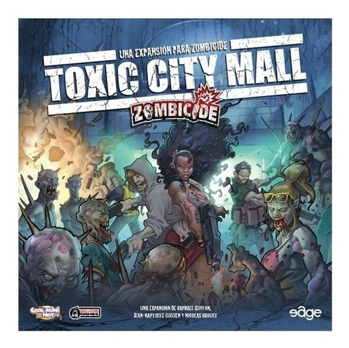 Zombicide: Toxic City Mall - Juego De Mesa - Español !!!