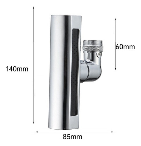 Extensor Llave Grifo Lavaplatos - Alta Presion 360° 4 Modos