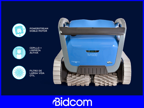 Robot Dolphin M600 Barrefondo Linea Flotacion Wifi Piscina