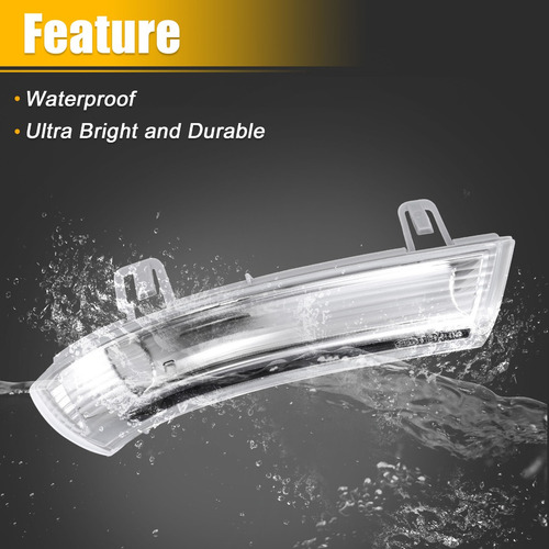 Luz Del Espejo Retrovisor Del Coche Volkswagen Gti 2006-2009