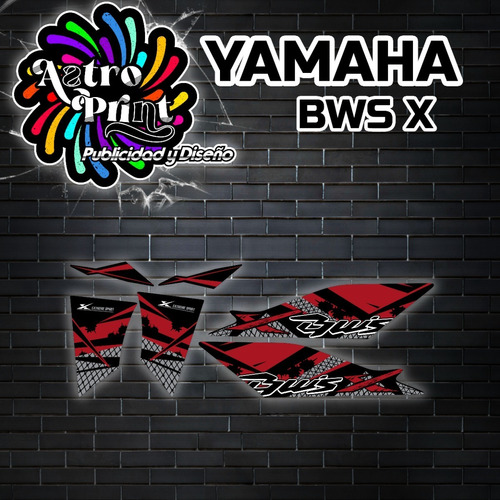 Kit De Calcomanias Yamaha Bws X125 2019