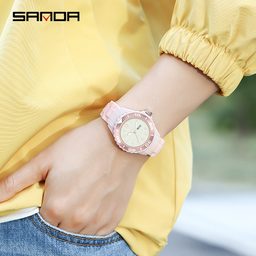 Relojes De Pulsera Elegantes, Estilo Minimalista, Resistente