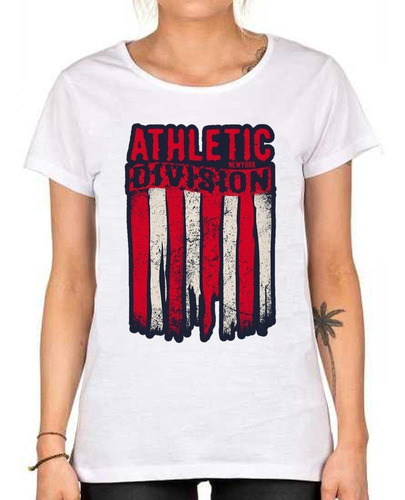 Remera De Mujer Athletic Division New York