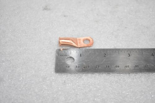 Tr414 Non-insulated Copper #4 Gauge 1/4 Inch Ring Termi Kbk