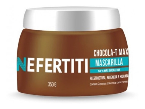 6 Piezas Tratamiento  De Chocolate Nefertiti Para Cabello