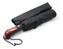 Comprar Guarda Chuva Grande Automático Contra Vento Cabe Na Bolsa Cor Preto Desenho do tecido Liso Guardalux
