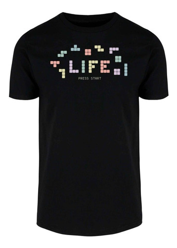 Tetris | Playera De Hombre Con Estampado Digital