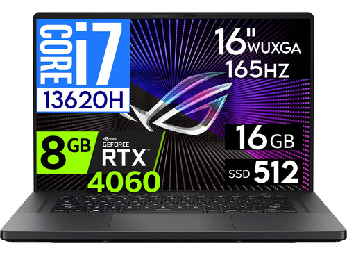 Asus Rog Zephyrus G16 Core I7 13620h 512ssd 16gb Rtx4060 16'