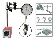 Comprar Relógio Comparador + Base Magnética Mecânico Oficina Torno 