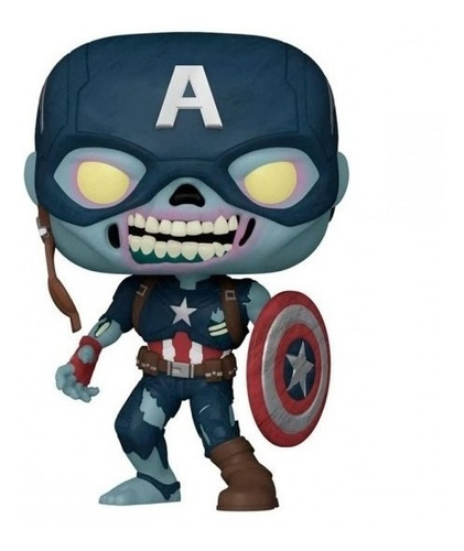 Funko Zombie Capitan America - What If...? Marvel