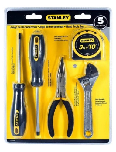 Set 5 Herramientas Manuales 79-884 Stanley