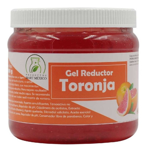 Gel Reductor Con Extracto De Toronja (1 Kilo)