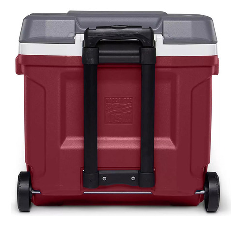 Hielera 30 Qt Con Rueda Latitude Roja 43 Latas Igloo Color